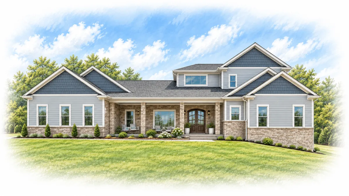 Supplied artistic presentation of 2238 Hansberry Rd