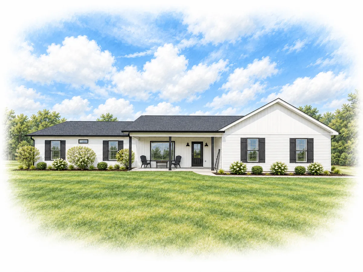 Supplied artistic presentation of 8301 Salem Church Road