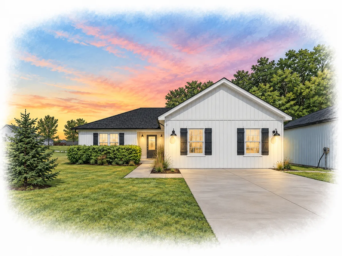 Supplied artistic presentation of 8303 Zachary Drive