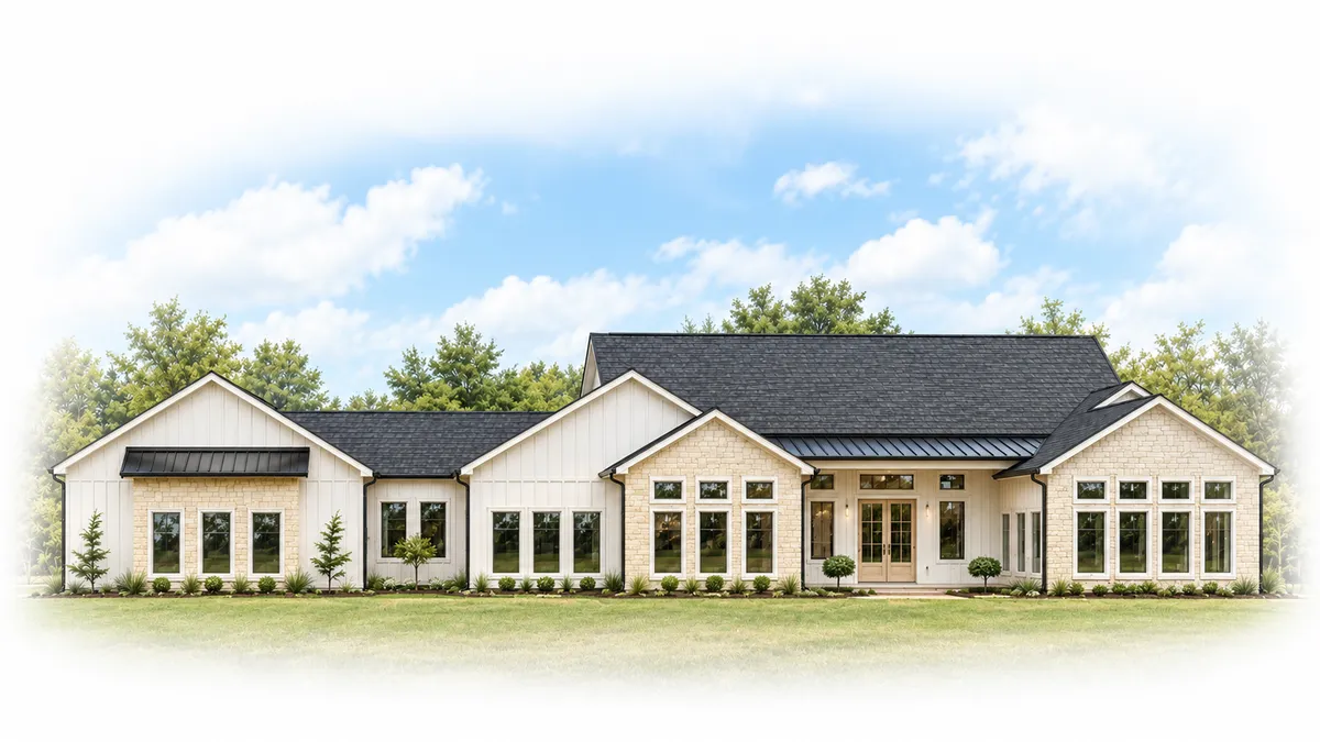 Supplied artistic presentation of 14806 Gum Corner Road